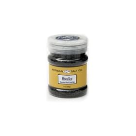 Artisan Salt Hiwa Kai Hawaian Black Lava Gourmet Sea Salt Flip Top Jar - 9 oz.