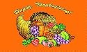 Happy Thanksgiving Flag