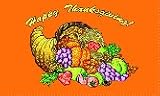 Happy Thanksgiving Flag