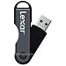 Lexar JumpDrive TwistTurn 64 GB USB 2.0 Flash Drive LJDTT64GASBNA (Black)