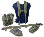 GERMANY Flecktarn camo 5 piece web set
