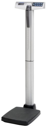 Health o meter 500KL Digital Beam Scale w/ Height Rod, 500 lb Capacity, 0.2 lb Resolution