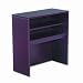 Alera&trade; Valencia Series Open Storage Hutch for Reversible Return/Bridge Shell