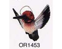 Brushkins by Nature's Accents Hummingbird Grn And Brn Ornament
