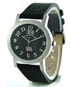 Men's, Field & Stream, Fashion, Black Dial, Black Leather Ba