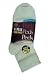 Womens Peds Cotton Quarter Ankle Socks Lightweight - Value Pack - 4 Pair