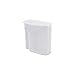 Sterilite 6-Quart Dry Food Container See-Through with White Lid, 6-Pack