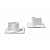 Alessi E-LI-LI Set of 2 Cups & Saucers by Fuksas