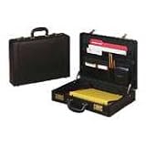 SPR02061 - Expanding Leather Attach Case, 18Wx4-5Dx13H, Black