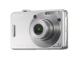 Sony Cyber-shot DSC-W70 Digitalkamera (7 Megapixel) silber