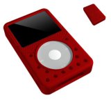 30GB iPod Video Wrap Silicone Case by iFrogz - Red Ruby