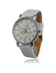 Compact Generous Round Dial Quartz Watch - BY ninetong