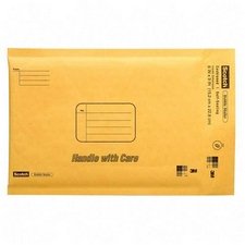 3m Scotch Bubble Mailer Size 0, 6 x 9, 25 Pack