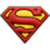 JIBBITZ SUPERMAN LOGO SHOE CHARM - O/S - ASSORTED