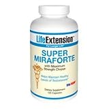 Super Miraforte w/Max Strength Chrysin - 120 caps., (Life Extension)