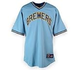 Milwaukee Brewers Cooperstown Replica Throwback Jersey