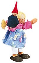 Käthe Kruse 65540 - BIP Mädchen mit Handpuppe