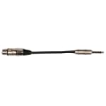 Mr. Dj COXLM6 6ft Female XLR Plug to 1/4-inch Male Mono Plug - Microphone Cable