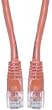 CAT6, UTP, Crossover, with Molded Boot, 500MHz, Orange, 14 ft