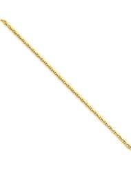 14k Gold 1.75mm Parisian Wheat Chain 16 Inches