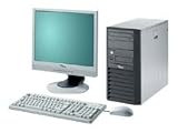 Fujitsu Siemens ESPRIMO Edition P2411 - Tower - 1 x Athlon 64 X2 5000+ / 2.6 GHz - RAM 1 GB - HDD 1 x 80 GB - DVD�RW (�R DL) / DVD-RAM - Gigabit Ethernet - Win XP Pro - Monitor : none