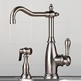 Mico One Handle Kitchen Faucet with Side Spray 7753-ORB
