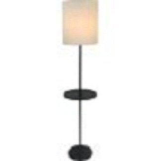 Room EssentialsTM Black Adjustable Table Floor Lamp