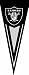 Oakland Raiders Yard / Wall Pennant
