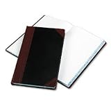 ESSELTE PENDAFLEX CORP. / ESS9300R / Record/Account Book, Black/Red Cover, 300 Pages, 14-1/8 x 8-5/8 / Sold as 1 EA