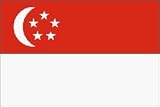 Singapore Flag Polyester 3 ft. x 5 ft.