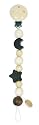 Heimess 733700 - Schnullerkette Mond und Stern