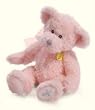 "Jesus Loves Me" Musical Faith Bear Plush Pink Teddy Bear with Embroidered Cross Baby Baptism Stuffed Animal First Communion Baby Christening Gift by Russ Berrie