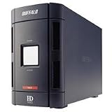DriveStation Duo HD-W2.0TIU2/R1 - Hard drive array - 2 TB - 2 bays ( SATA-150 ) - 2 x HD 1 TB - FireWire, Hi-Speed USB (external)