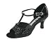 Black Sparkle 2.5 Heel