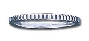 Solid Sterling Silver Stackable Ring