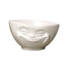 Fiftyeight Milchkaffee Tasse Motiv grinsende Tasse