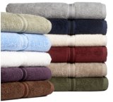 Columbia 100% Cotton Bath Towel, Wine
