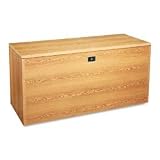 Hon 10564MM Credenza Shell, 10500 Series, 60Wx24Dx29-1 2H, Medium Oak