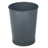 URIWB44GY - Fire-Safe Steel Round Wastebasket