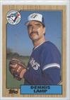 1987 Topps Tiffany #768 - Dennis Lamp