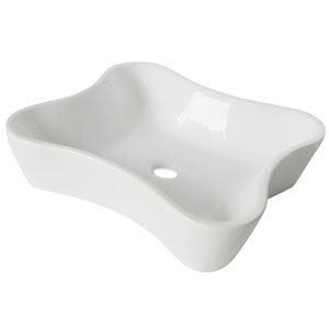 Elements of Design EDV8126 Sink White