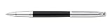Caran D'ache Madison Bicolor Black Silver Plated Rollerball Pen - CA-4670456