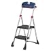Office Products : Pro Tech II Work Platform Ladder, Two Steps, 20-1/4w x 27 spread x 48-1/4h SMF11281PGBD