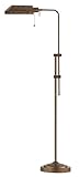 IMAGE OF Cal Lighting BO-117FL-RU Pharmacy Floor Lamp, Rust