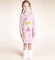 Younger Girls Fairy Striped Nightdress