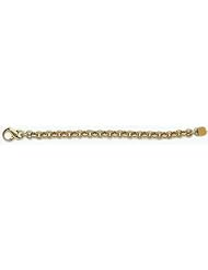 7mm 14k Fancy Hollow Bracelet 7"