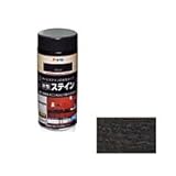 アサヒペン　水性ステイン　300ML　ブラック