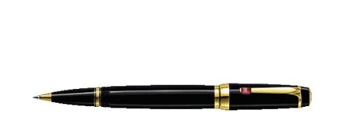 Mont Blanc Boheme Black with Synthetic Ruby Stone Rollerball Pen