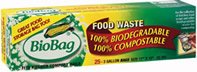 Bio Bags 3 Gallon Compost and Waste Bags - Case of 12 Boxes
