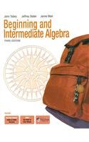 Beginning &Intermediate Algebra Plus MyMathLab/MyStatLab Student Access Code Card (3rd Edition), by John Tobey Jr., Jeffrey Slater, Jamie